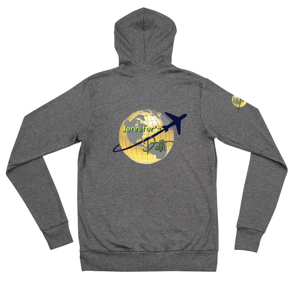 Unisex zip hoodie 3 Unisex zip hoodie - Image 3