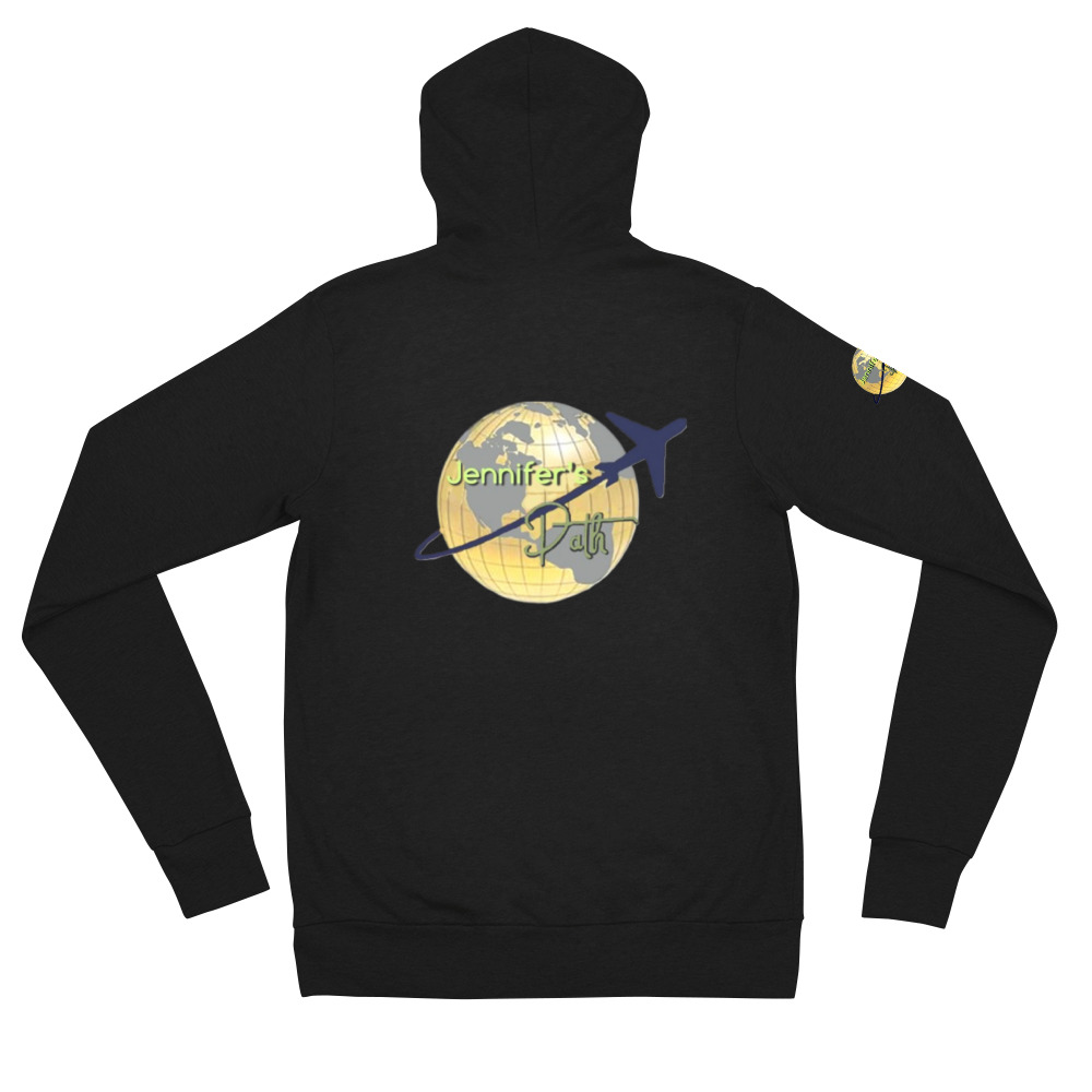 Unisex zip hoodie 2 Unisex zip hoodie - Image 2