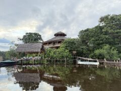 Adventures in the Ecuadorian Amazon, Part 1 50 Lake with jungle lodge