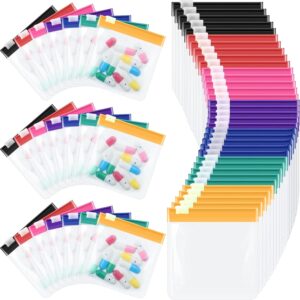 Sherr 35 Pcs Pill Pouch Bags Zippered Pill Pouch Set