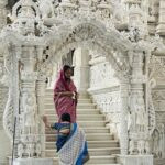 Mumbai in Contrast Part 2: Bollywood Dreams, Slum Reality, Bike Rides, and Street Food 36 Woman at Jain Temple