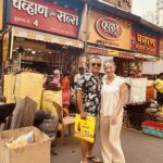 Mumbai in Contrast Part 2: Bollywood Dreams, Slum Reality, Bike Rides, and Street Food 25 couple at spice market Mumbai