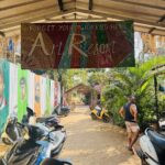 Entrance to Art Resort, Goa India