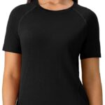 black t-shirt for city travel