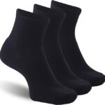Black Merino Wool Socks